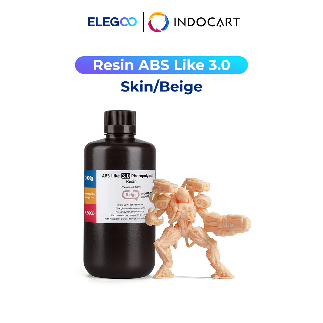 3D Printer Resin Elegoo ABS Like 3.0 Low Shrinkage Resin Colored 1Kg