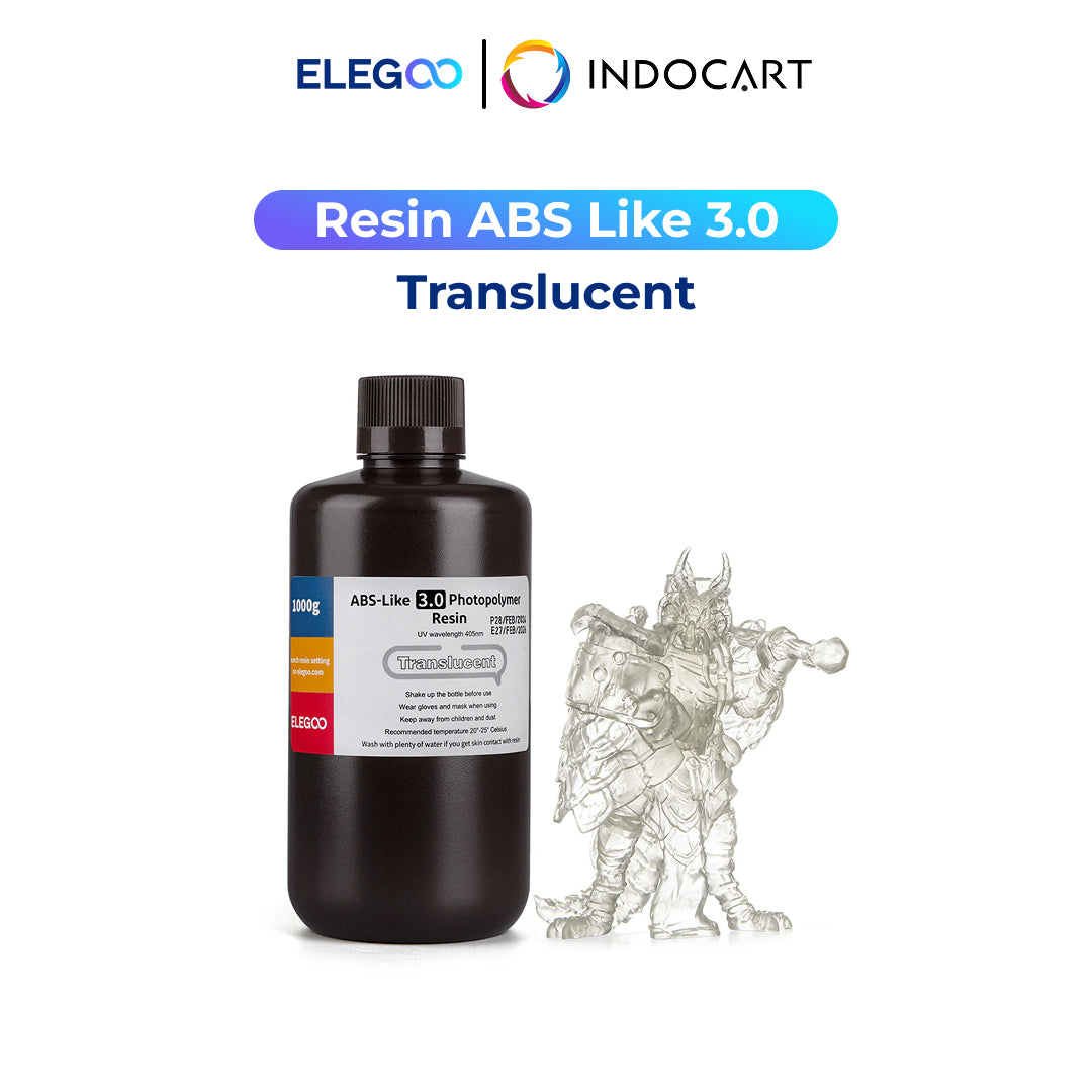 3D Printer Resin Elegoo ABS Like 3.0 Low Shrinkage Resin Colored 1Kg