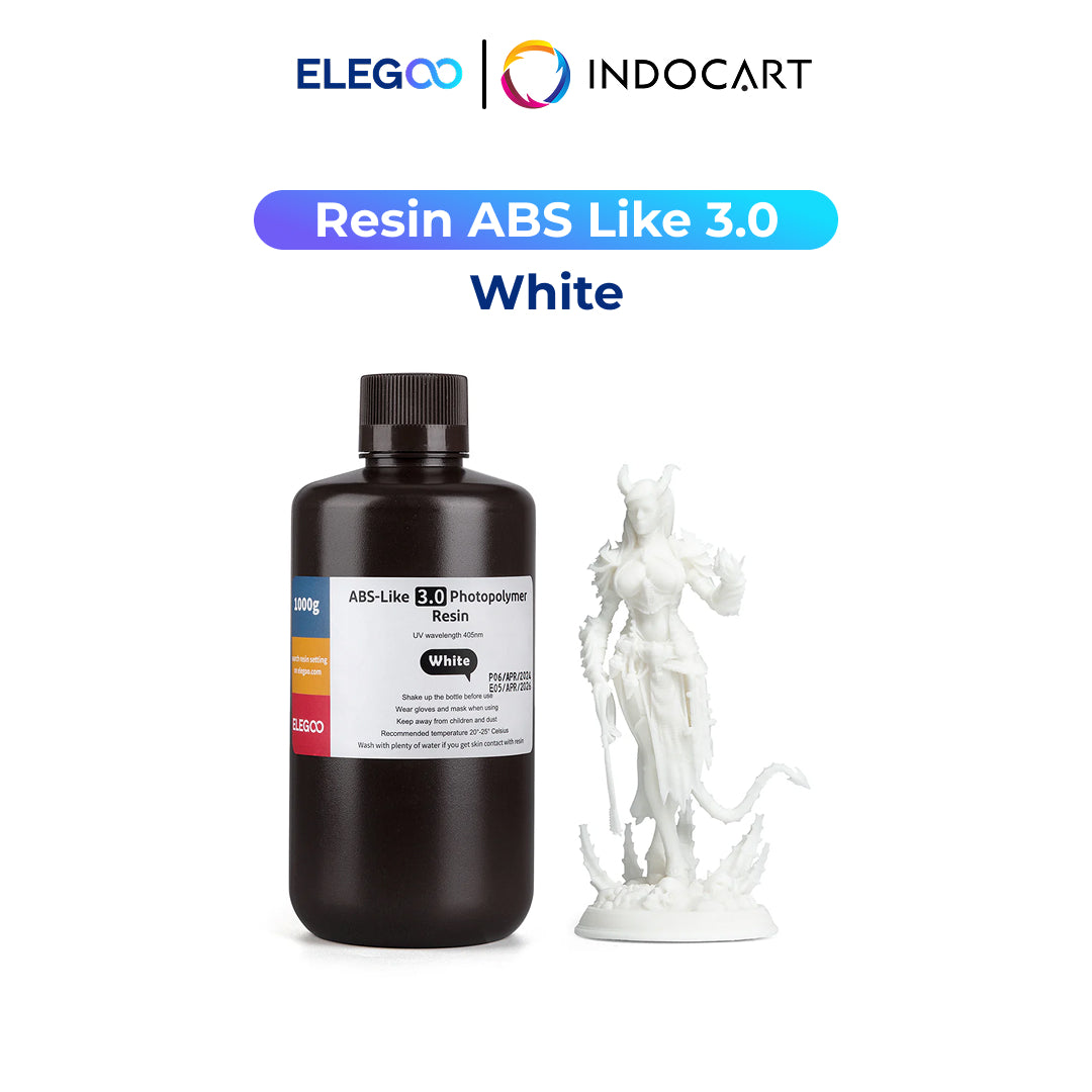 3D Printer Resin Elegoo ABS Like 3.0 Low Shrinkage Resin Colored 1Kg
