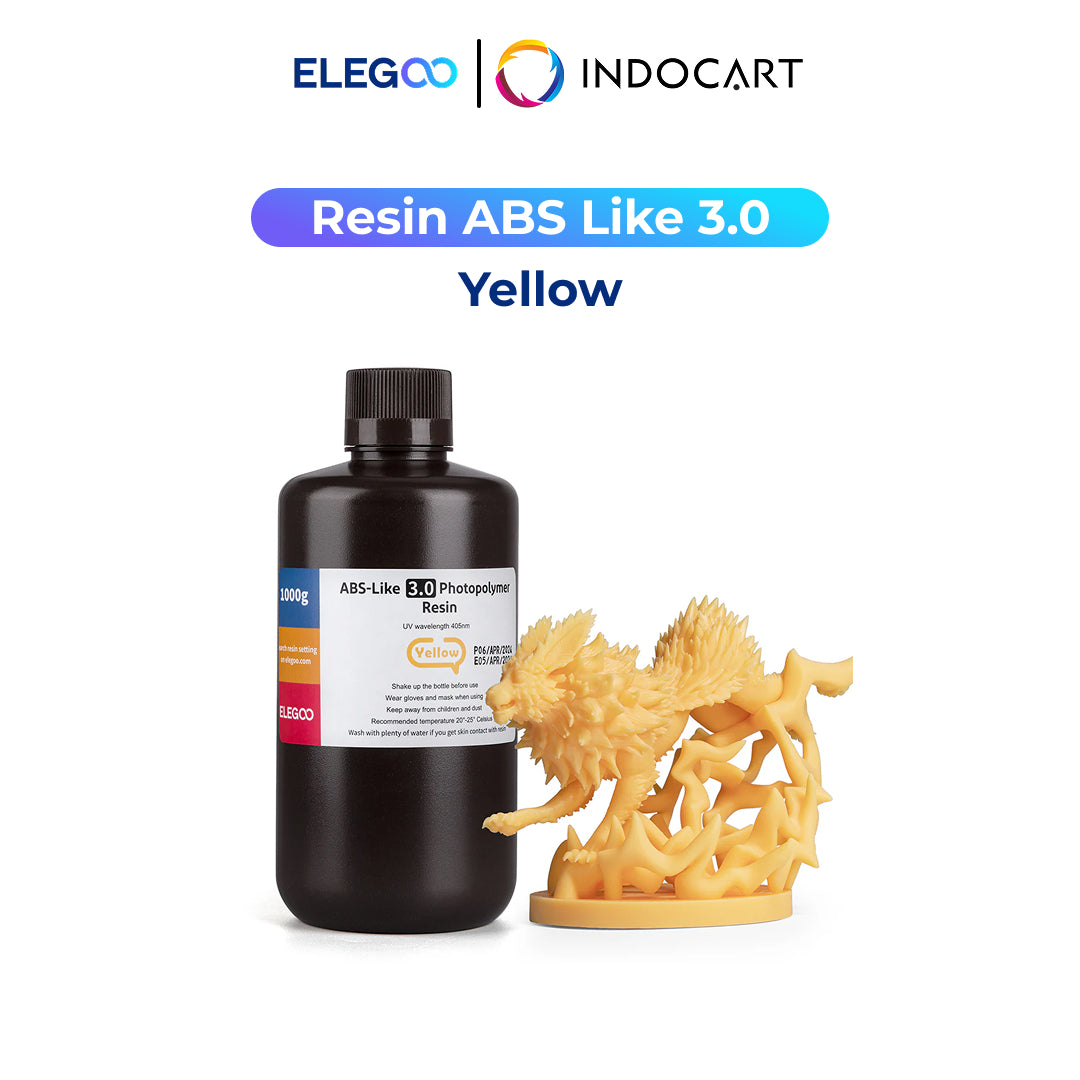 3D Printer Resin Elegoo ABS Like 3.0 Low Shrinkage Resin Colored 1Kg