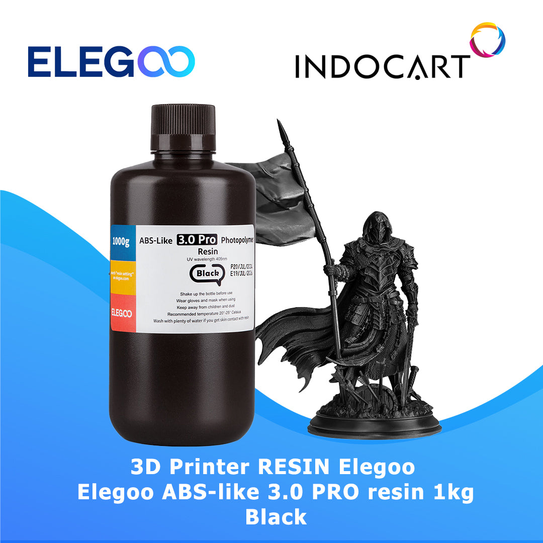 3D Printer Resin Elegoo ABS-Like 3.0 PRO Higher Scratch and Heat Resistance Resin Colored 1Kg