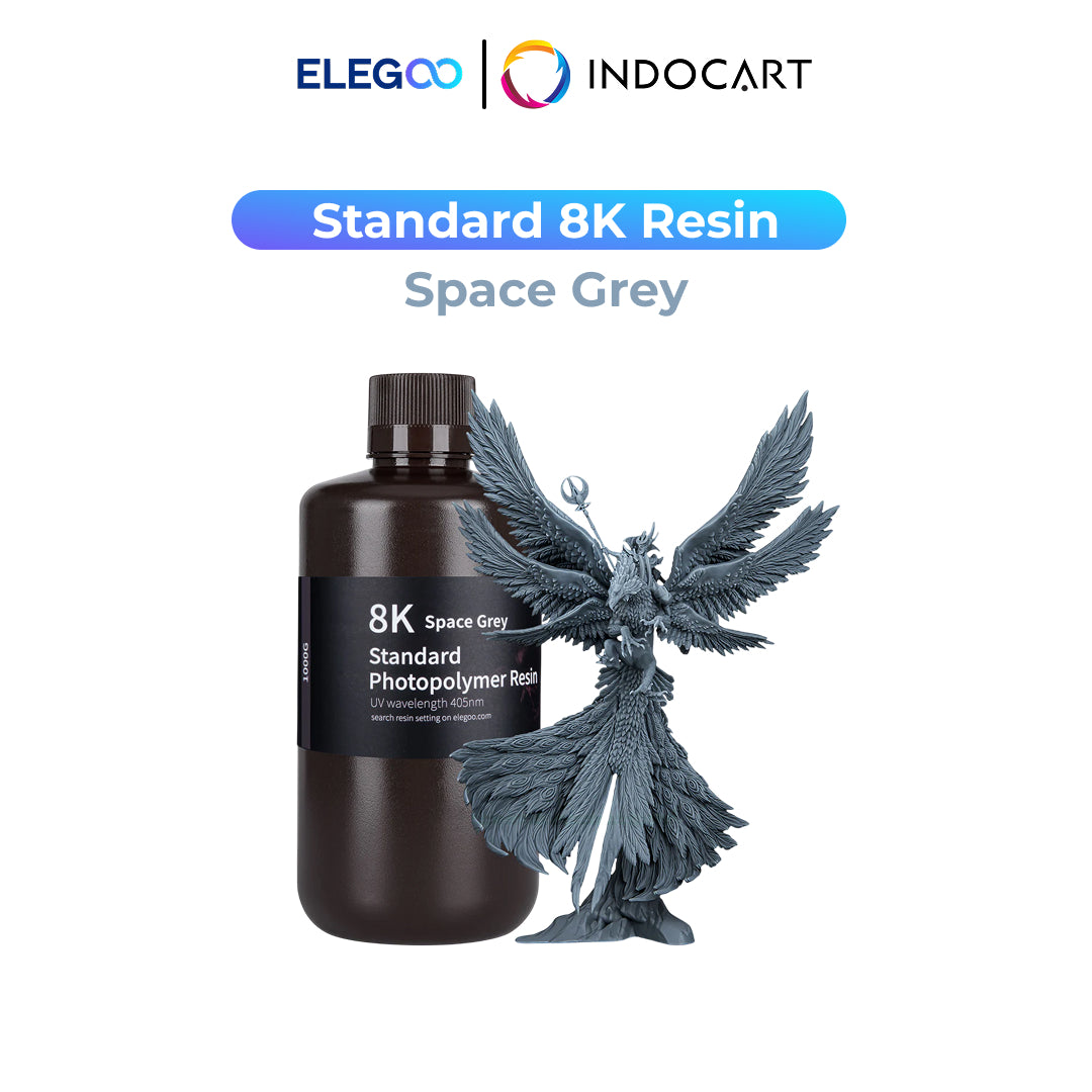 3D Printer Resin Elegoo Standard 8K Bright and Stunning Colors-1kg