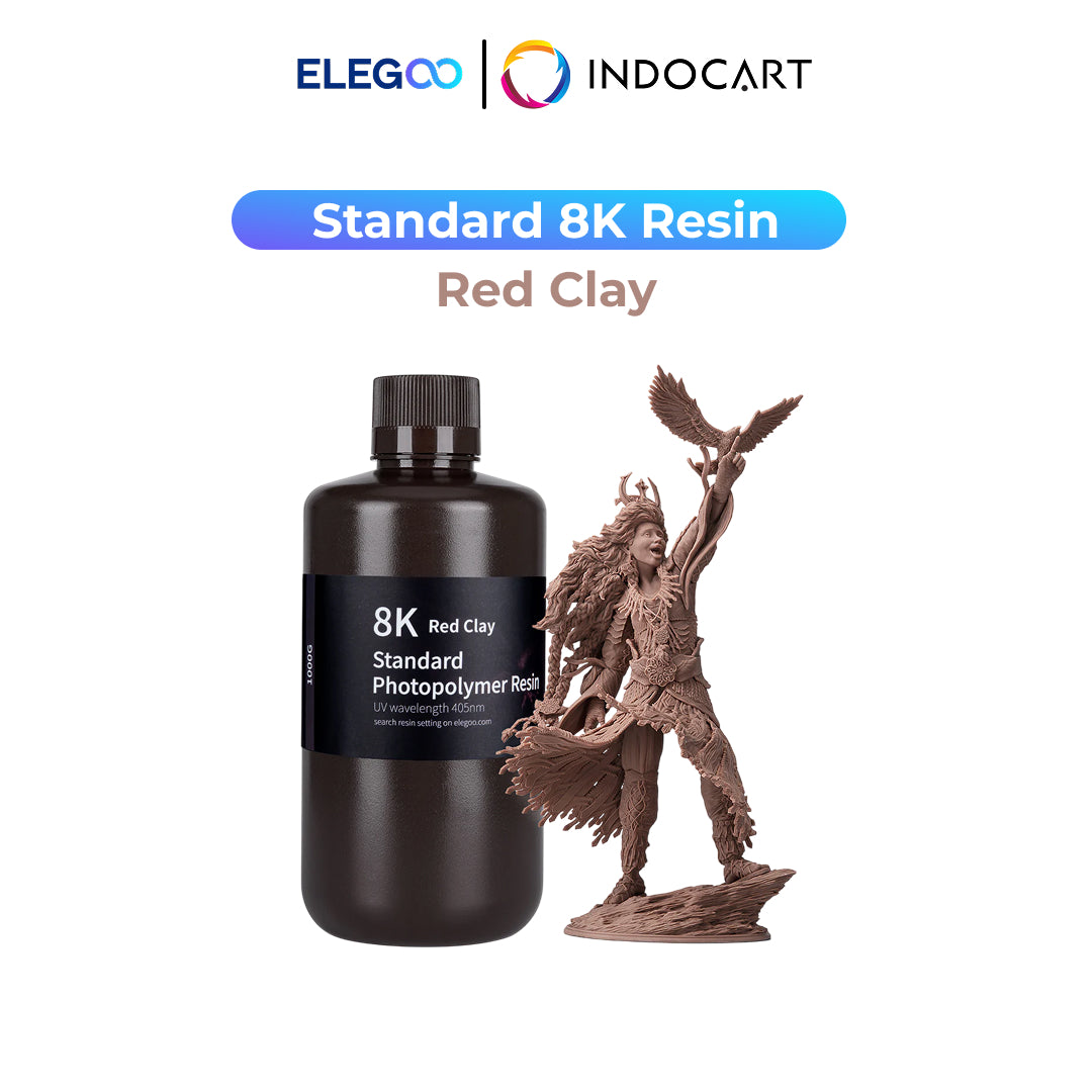 3D Printer Resin Elegoo Standard 8K Bright and Stunning Colors-1kg