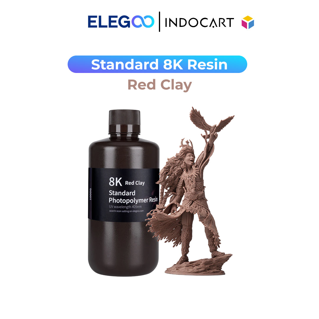 3D Printer Resin Elegoo Standard 8K Bright and Stunning Colors-1kg