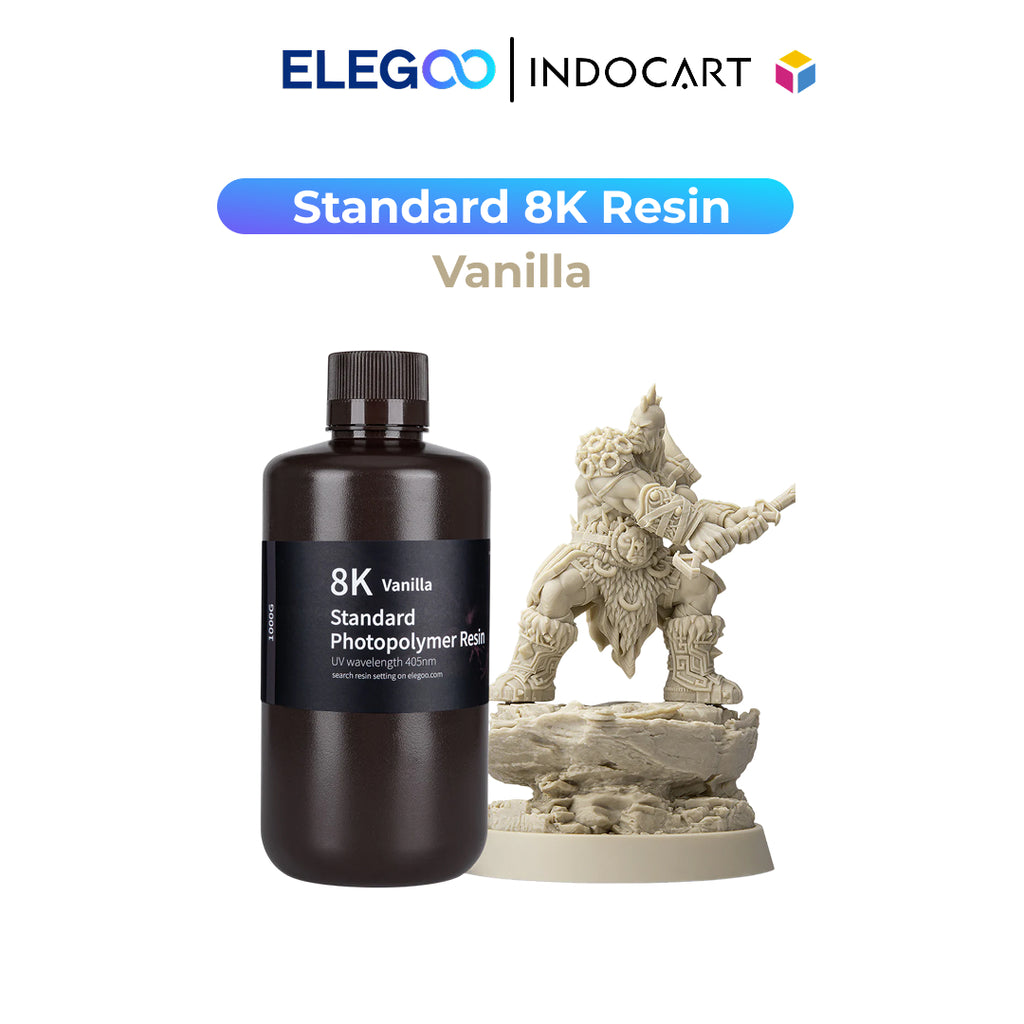 3D Printer Resin Elegoo Standard 8K Bright and Stunning Colors-1kg