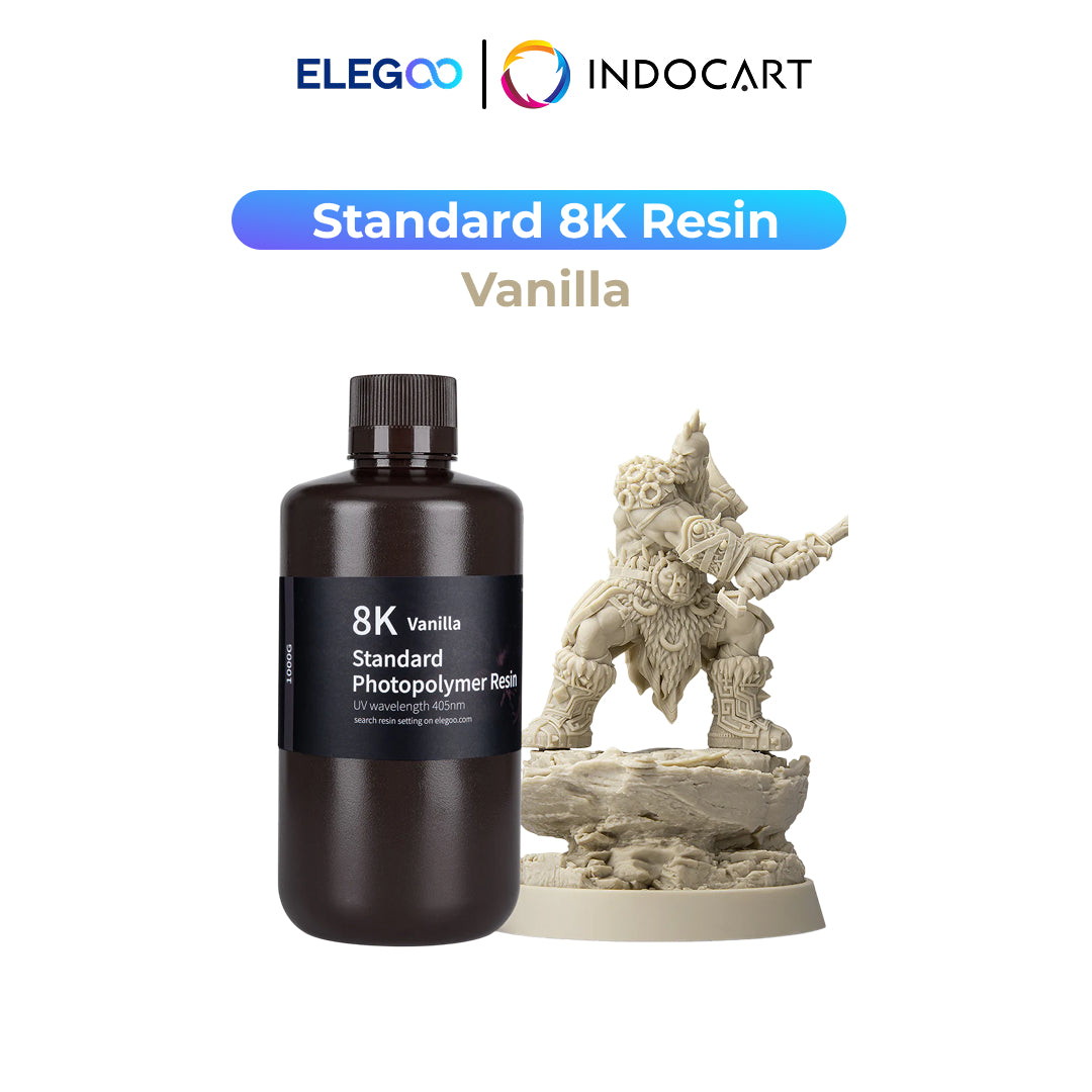 3D Printer Resin Elegoo Standard 8K Bright and Stunning Colors-1kg