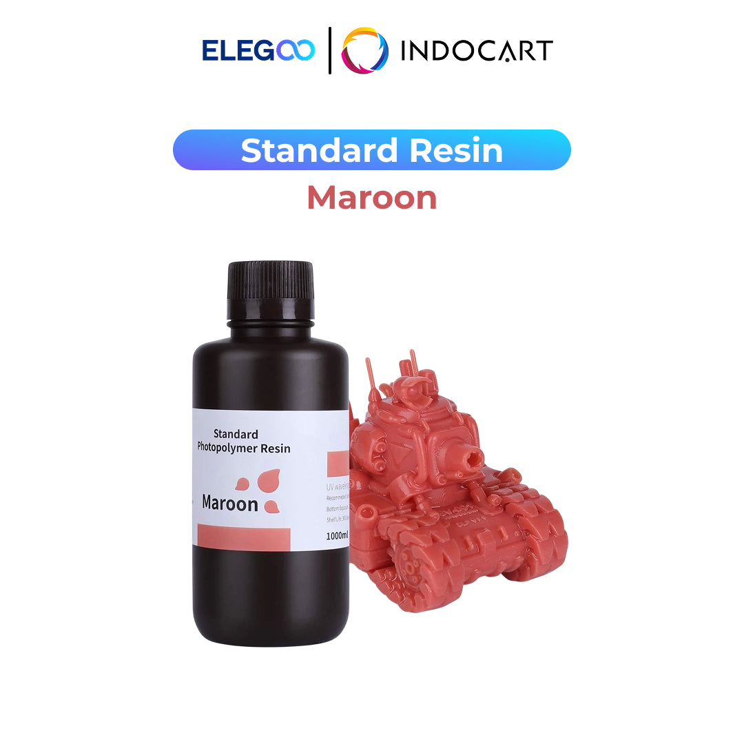 3D Printer Resin Elegoo Standard Photopolymer V1.0 Low Shrinkage and High Precision Resin 1Kg