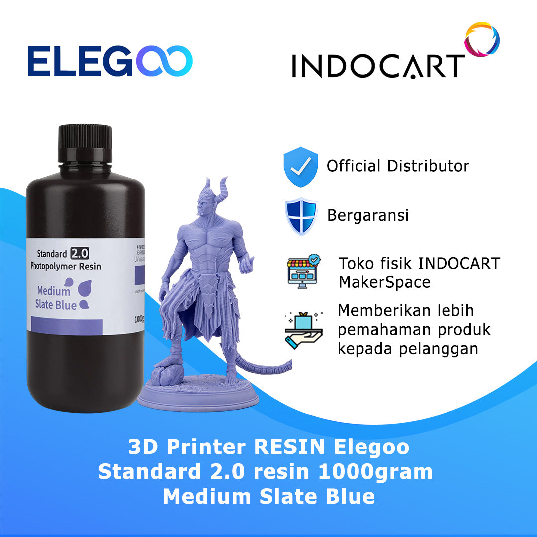 3D Printer Resin Elegoo Standard 2.0 High Precision Resin-1kg