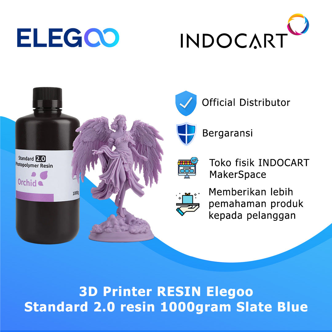 3D Printer Resin Elegoo Standard 2.0 High Precision Resin-1kg