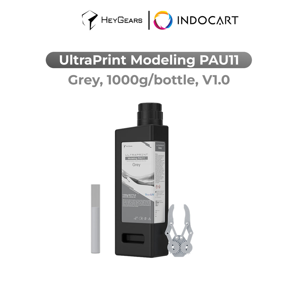 3D Printer Resin HeyGears UltraPrint Modeling PAU11 V1.0 ABS Like 1Kg-Grey