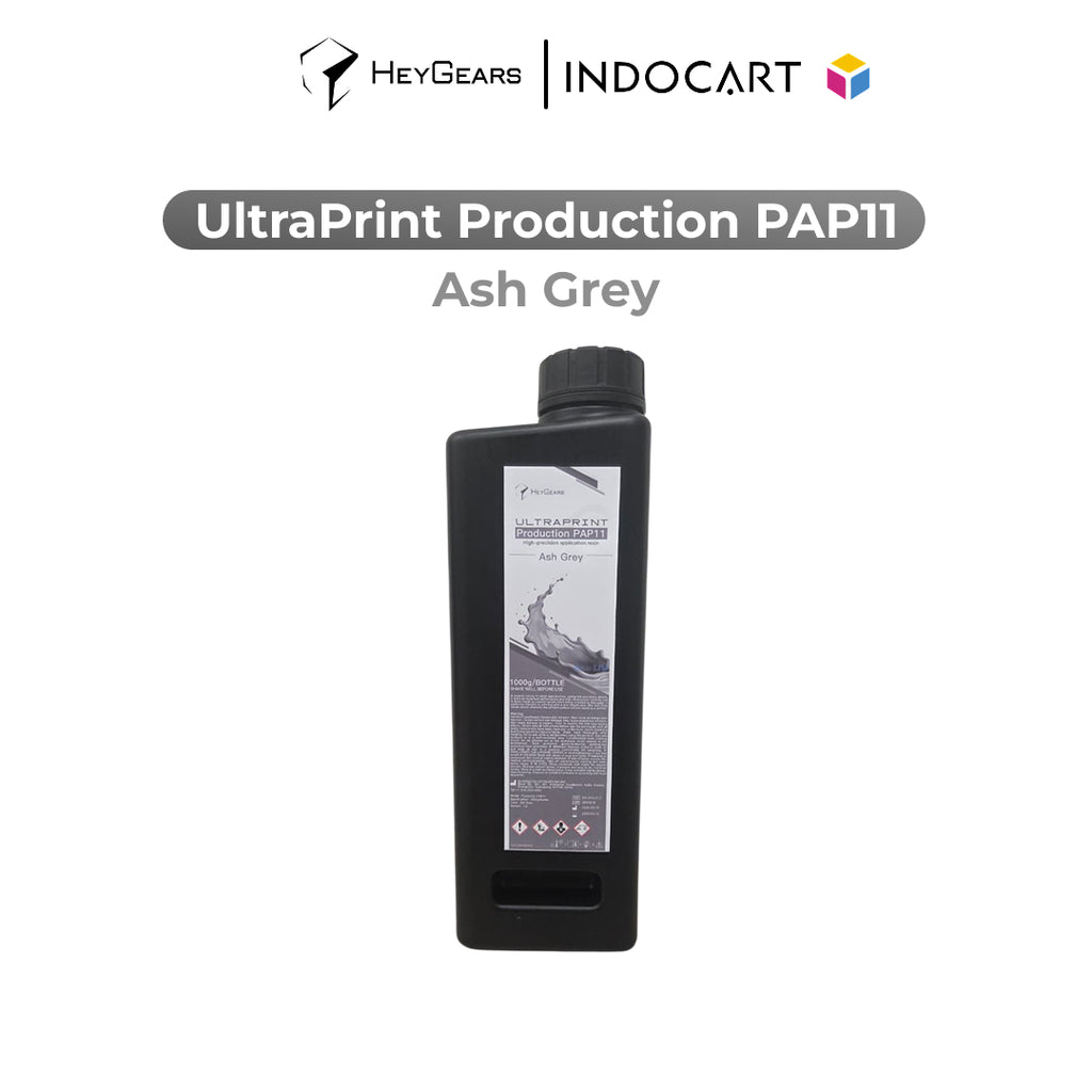 3D Printer Resin HeyGears UltraPrint Production PAP11 Ash Grey V1.0 1Kg