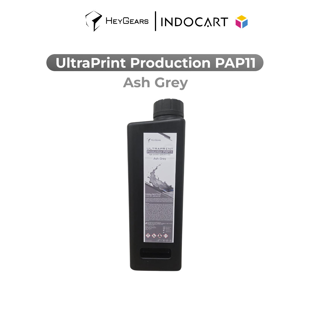 3D Printer Resin HeyGears UltraPrint Production PAP11 Ash Grey V1.0 1Kg