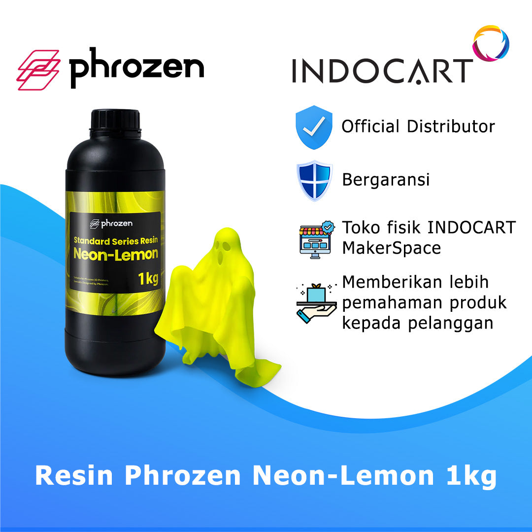 3D Printer Resin Phrozen Aqua Neon Bright Colored Resin 1Kg