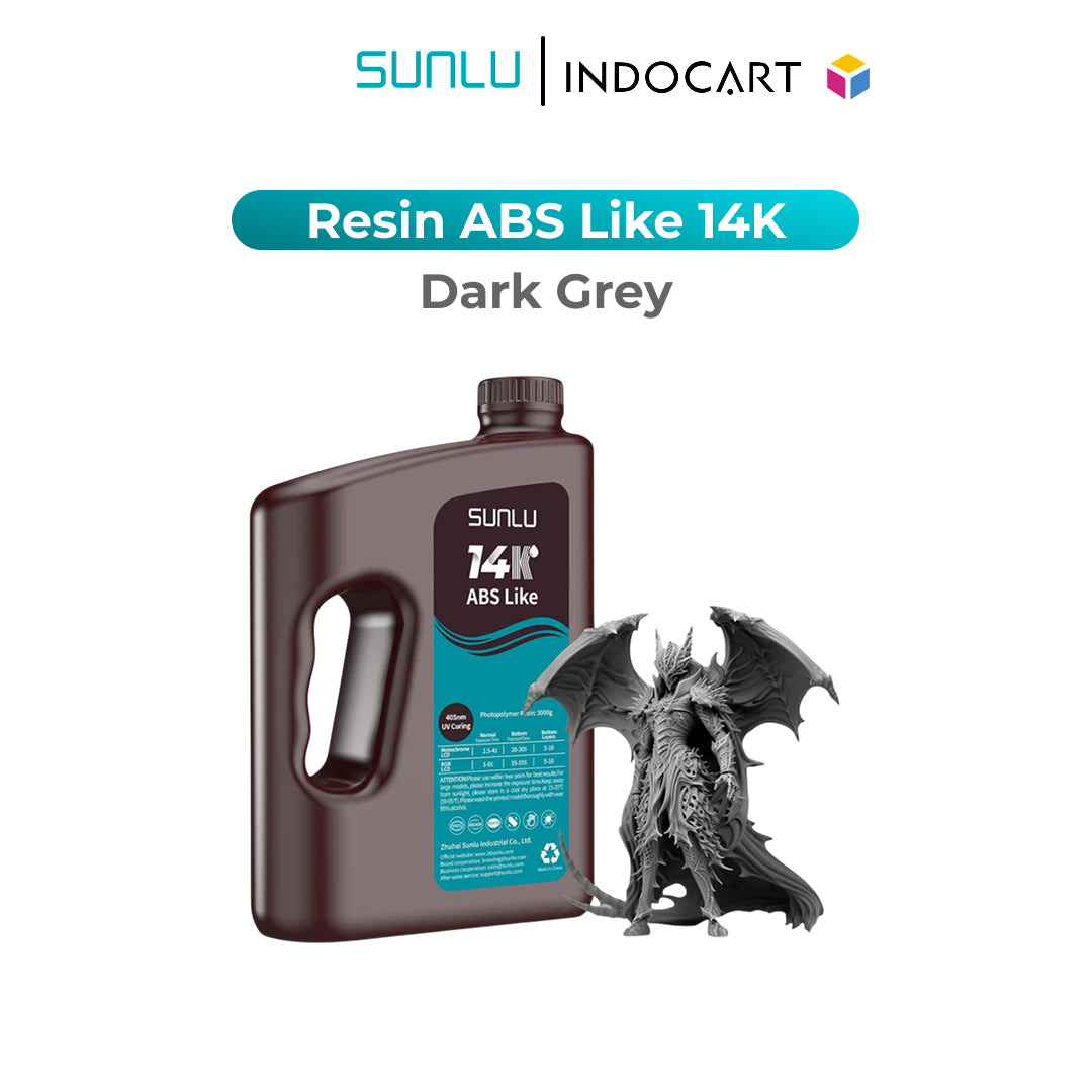 3D Printer RESIN SUNLU 14K ABS Like Excellent Toughness Tensile Strength with Ultra-High Precision 1Kg