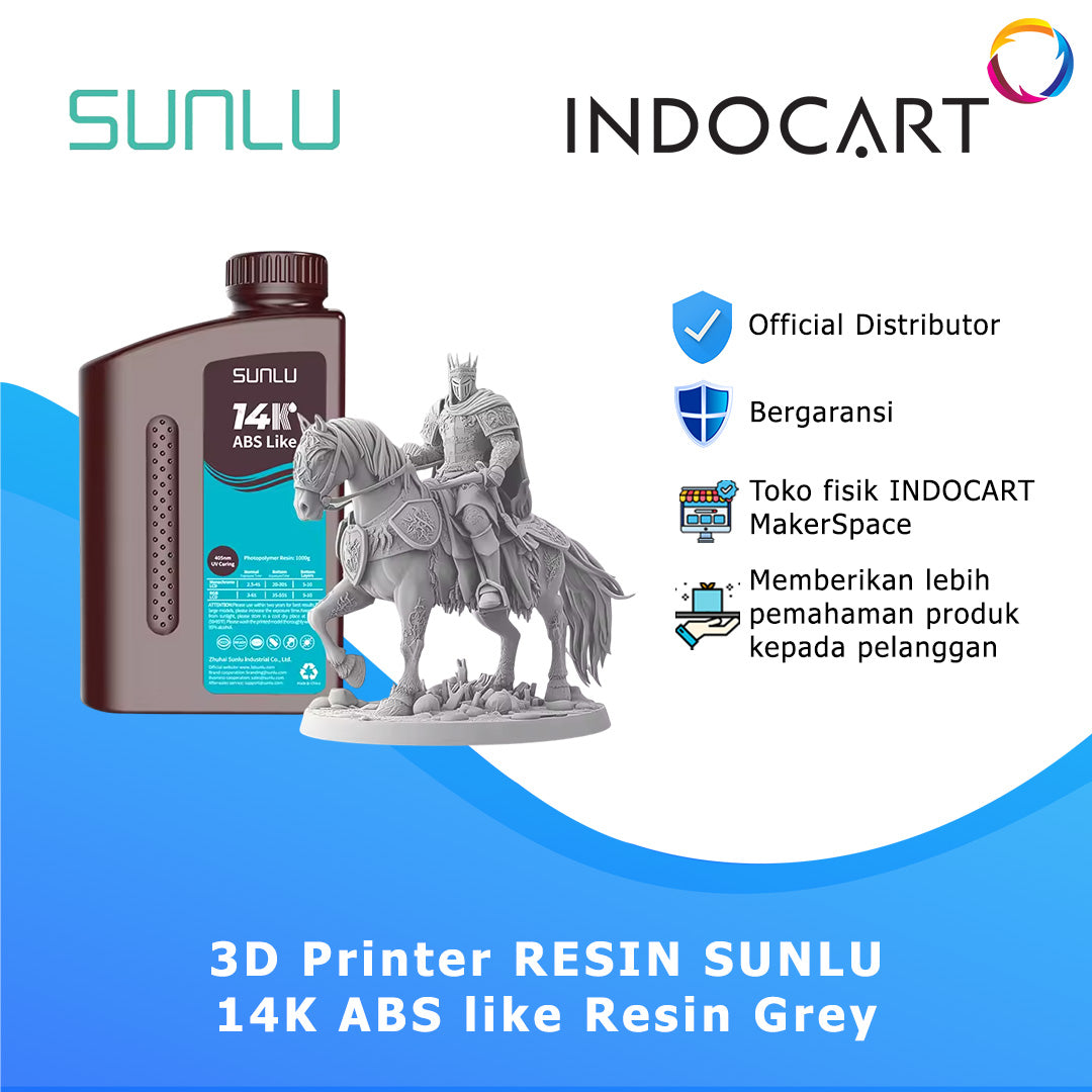 3D Printer RESIN SUNLU 14K ABS Like Excellent Toughness Tensile Strength with Ultra-High Precision 1Kg