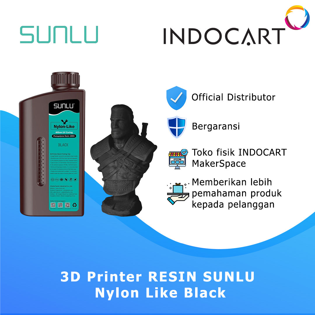 3D Printer Resin SUNLU PA Nylon Like Resin Excellent Tensile Strength Flexibility and Toughness 1Kg