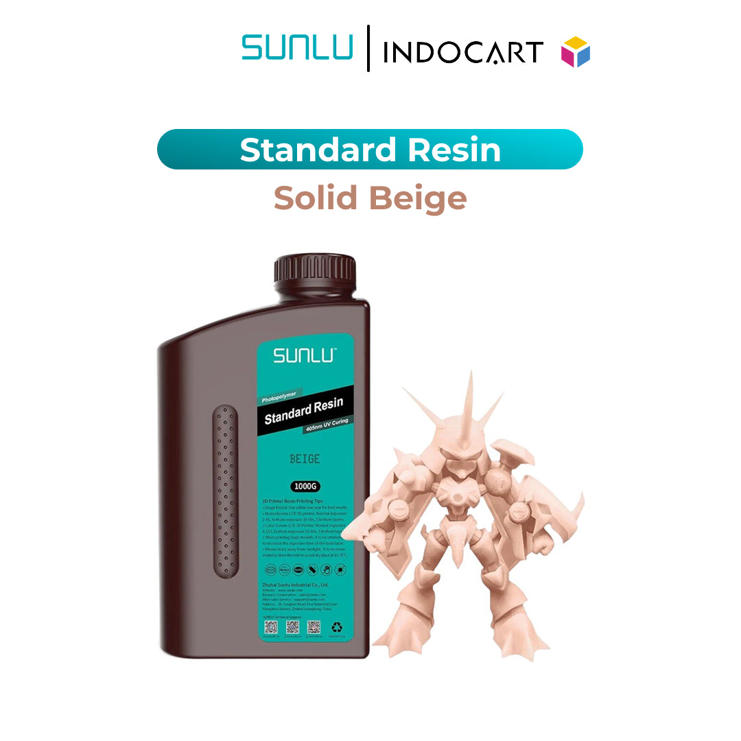 3D Printer Resin SUNLU Standart Low Shrinkage and High Precision 3D Resin 1kg