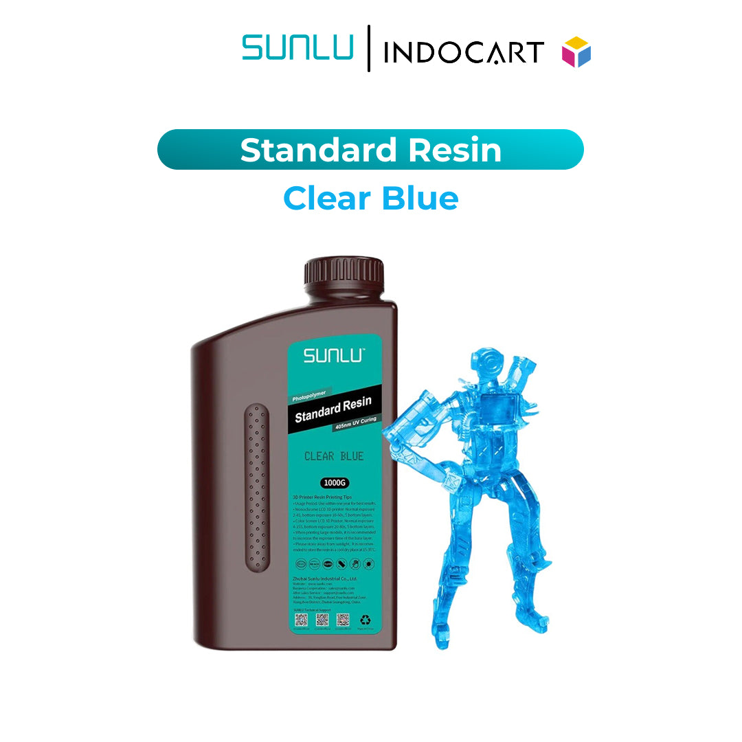 3D Printer Resin SUNLU Standart Low Shrinkage and High Precision 3D Resin 1kg