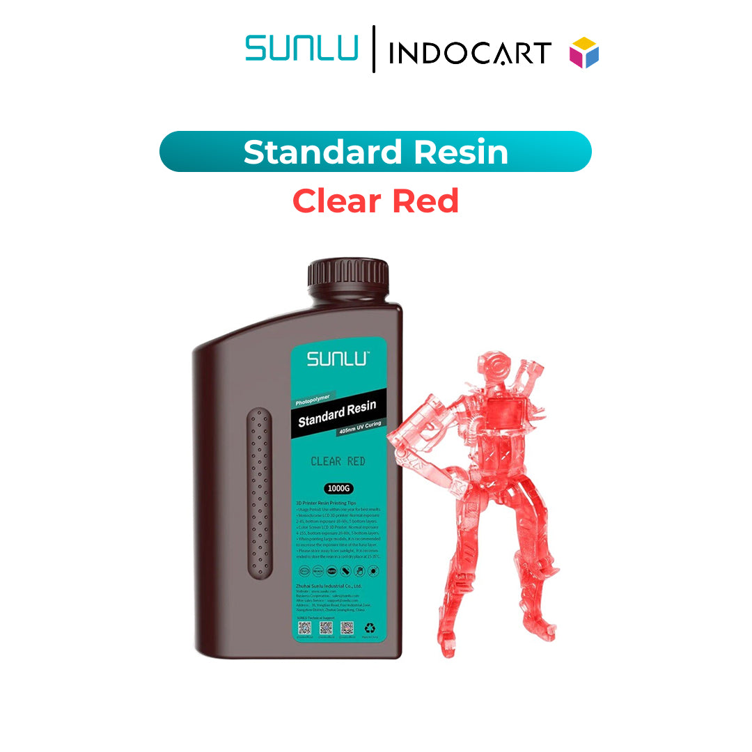 3D Printer Resin SUNLU Standart Low Shrinkage and High Precision 3D Resin 1kg