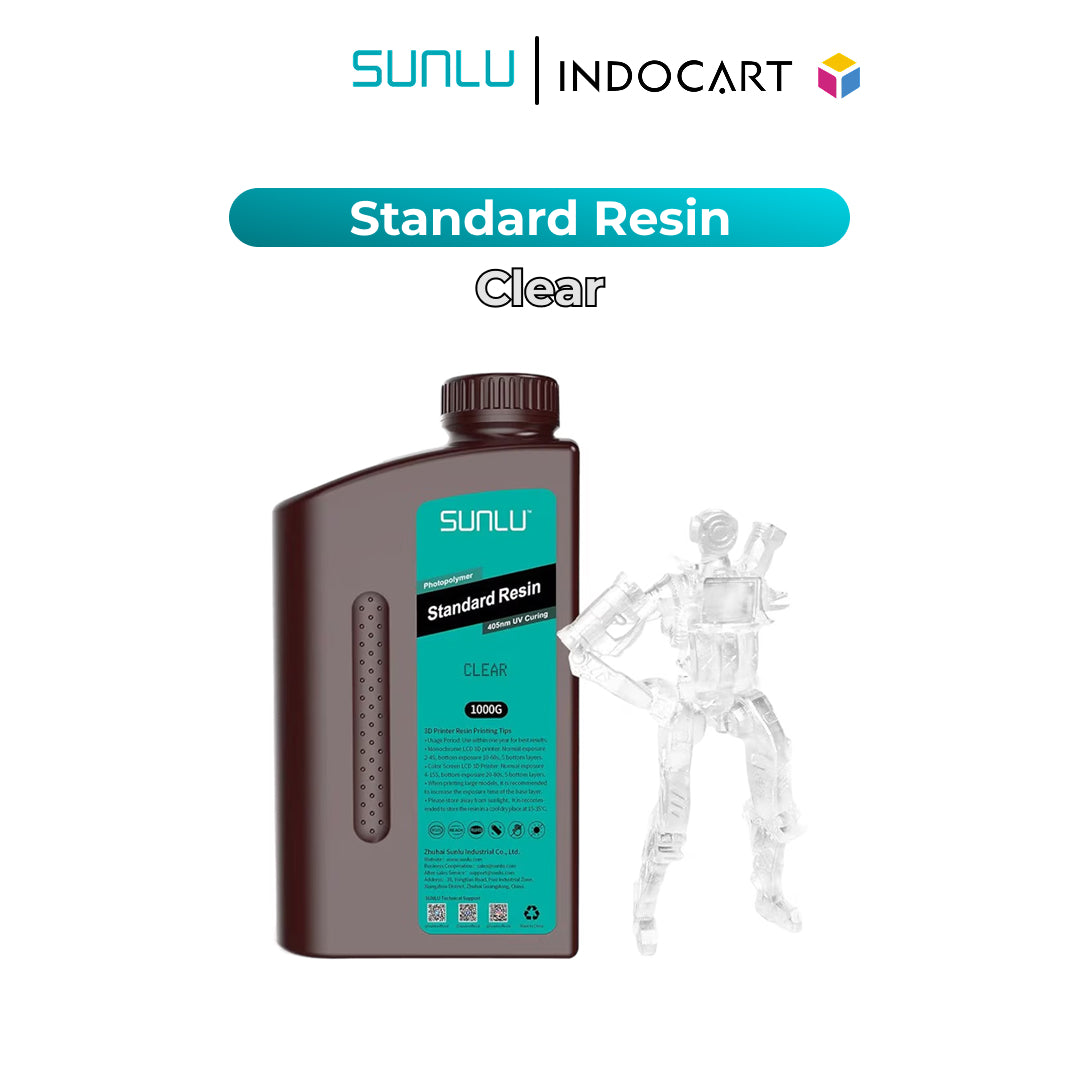 3D Printer Resin SUNLU Standart Low Shrinkage and High Precision 3D Resin 1kg