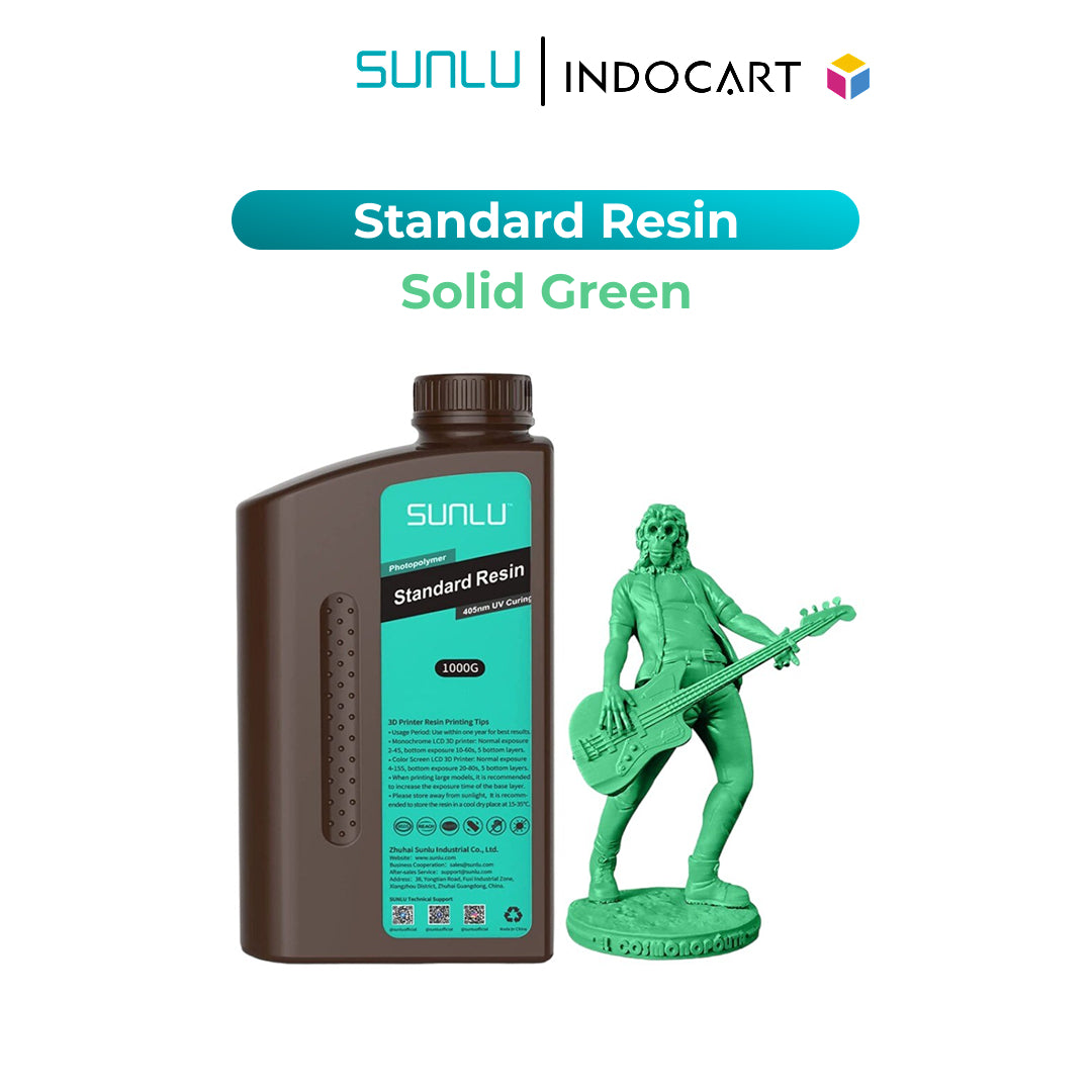 3D Printer Resin SUNLU Standart Low Shrinkage and High Precision 3D Resin 1kg