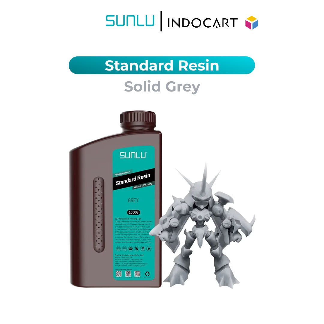 3D Printer Resin SUNLU Standart Low Shrinkage and High Precision 3D Resin 1kg