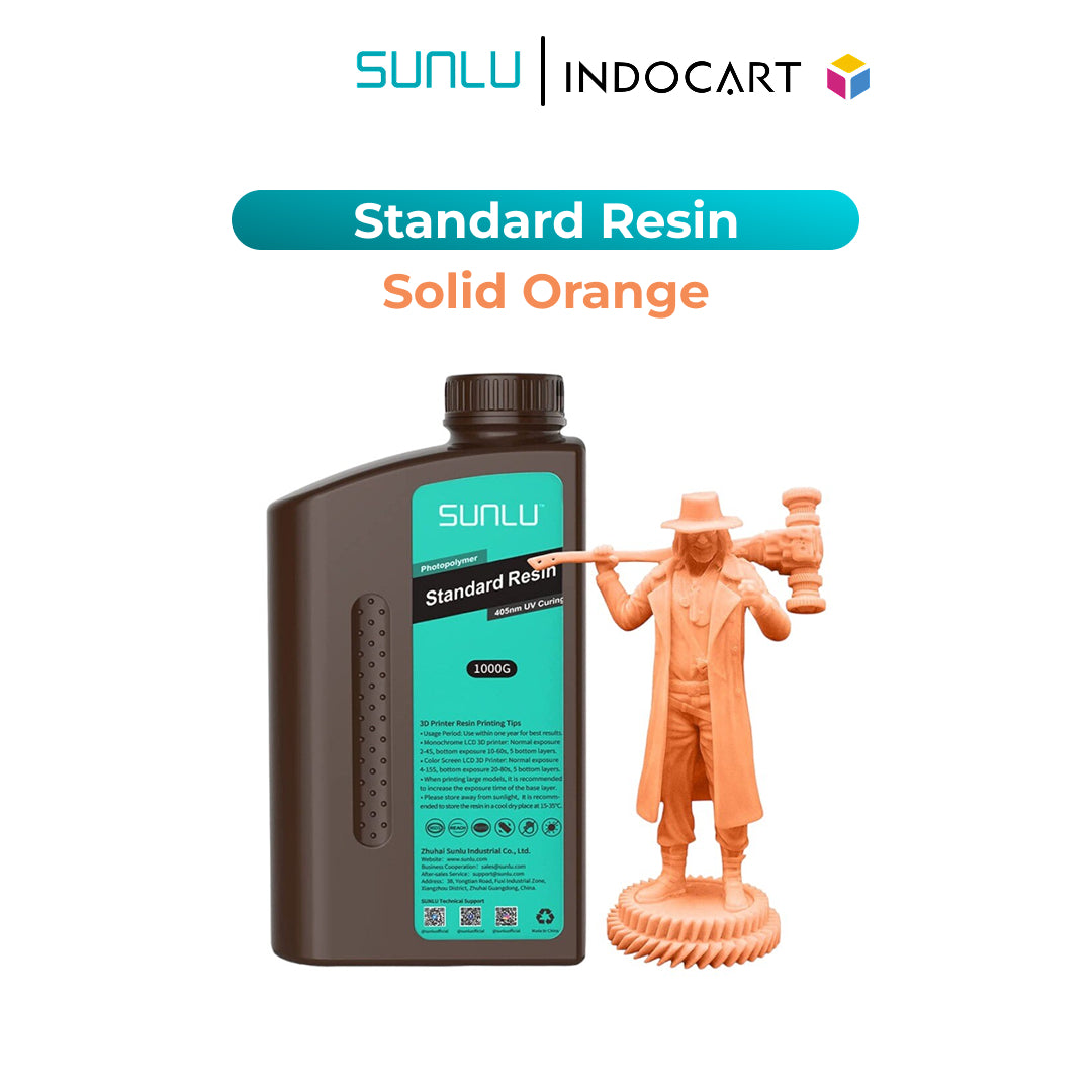 3D Printer Resin SUNLU Standart Low Shrinkage and High Precision 3D Resin 1kg