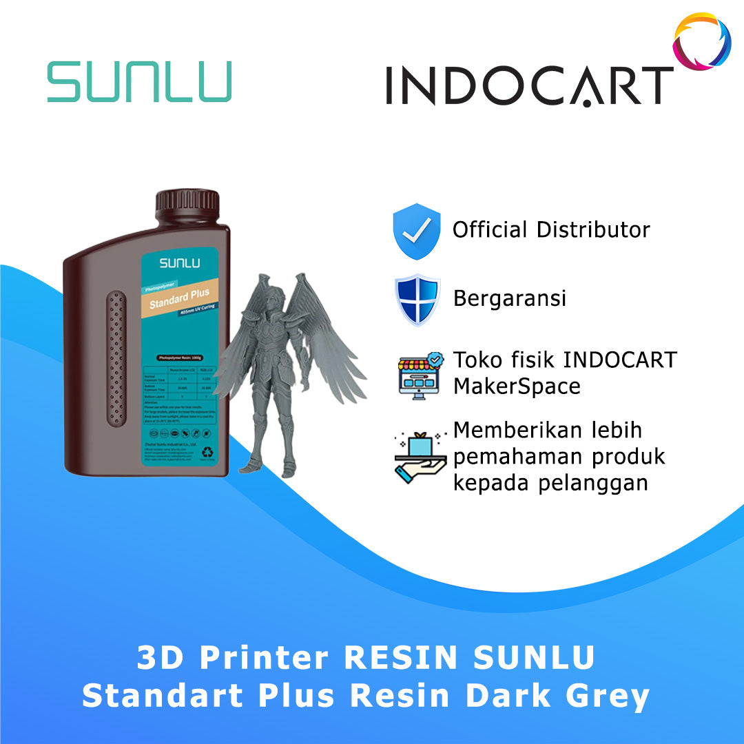 3D Printer RESIN SUNLU Standart Plus Optimized Version of Standart Resin 1Kg