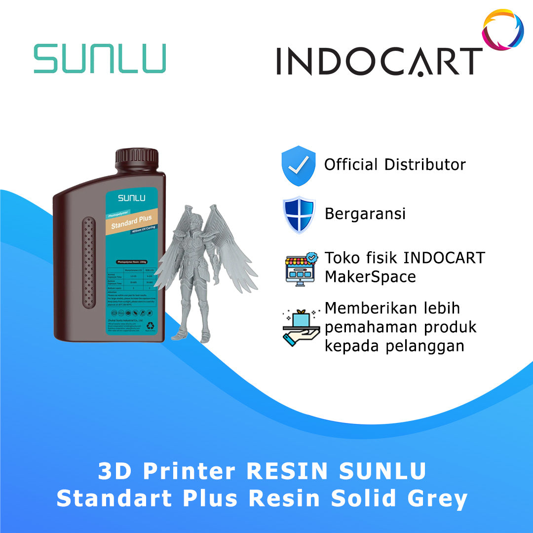 3D Printer RESIN SUNLU Standart Plus Optimized Version of Standart Resin 1Kg