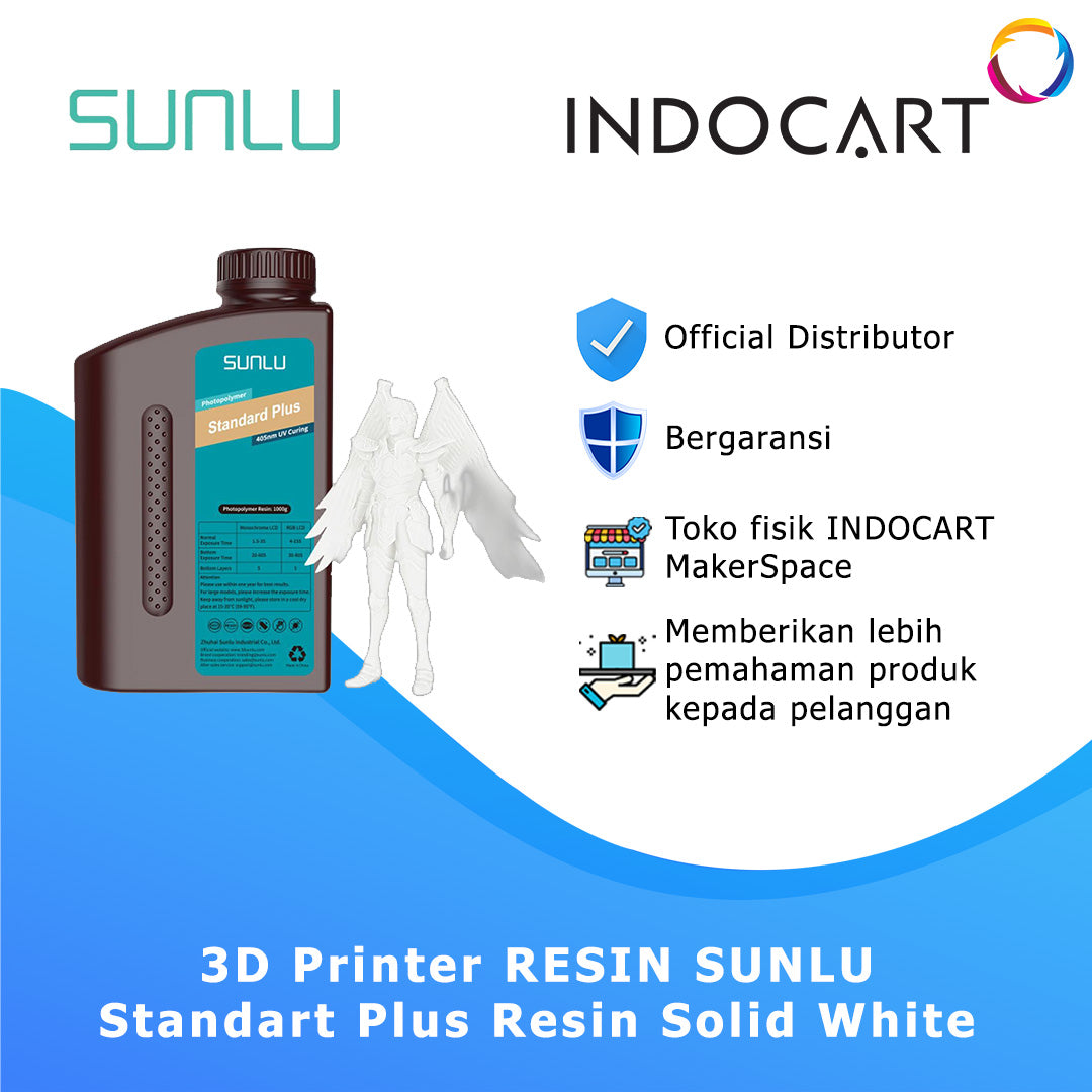 3D Printer RESIN SUNLU Standart Plus Optimized Version of Standart Resin 1Kg
