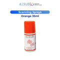 3D Scanning Sprays Color AESUB Black/Shiny Parts Scanning Process 35ml Can