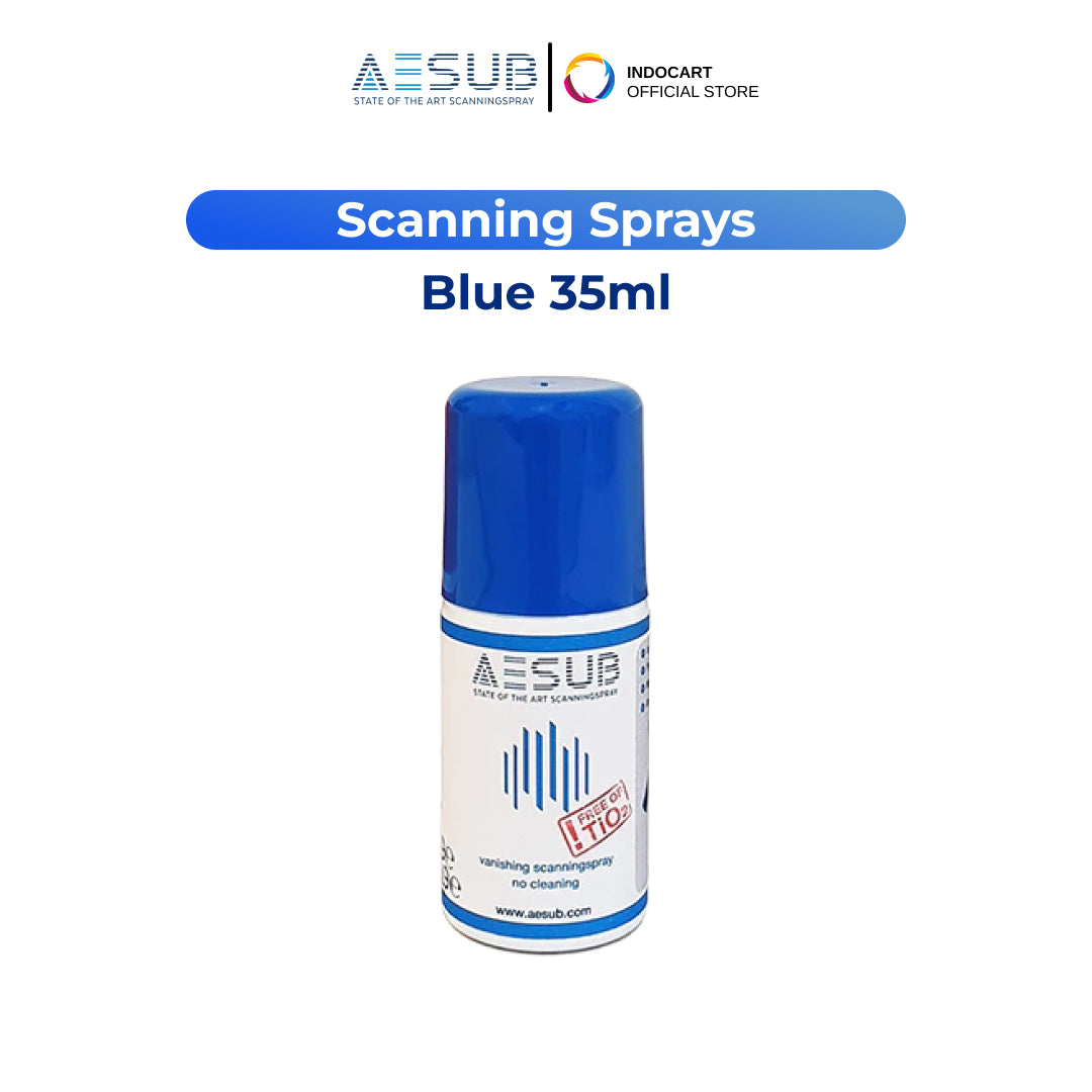 3D Scanning Sprays Color AESUB Black/Shiny Parts Scanning Process 35ml Can