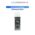 3D Scanning Sprays Color AESUB Black/Shiny Parts Scanning Process 35ml Can