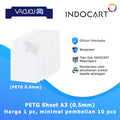 Vacucu 3D PETG Sheet A3 297x420mm for Create Prototypes Molds and Casts