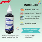 IndoCart Tinta Refill Canon PG40 PG47 PG740 PG745 PG810 PG830-Dye-100m