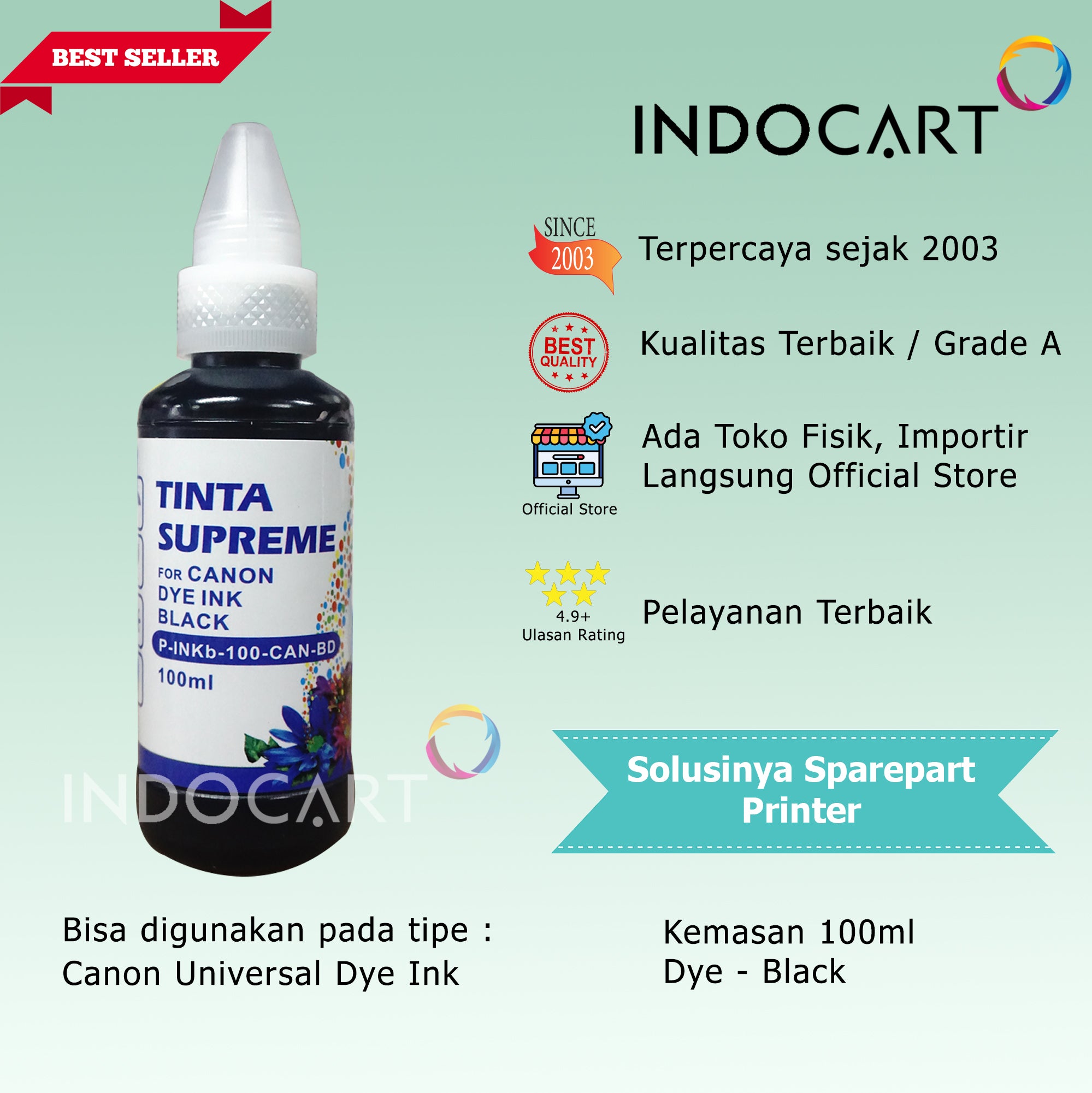 Tinta Supreme (100ml) Canon-Dye Color