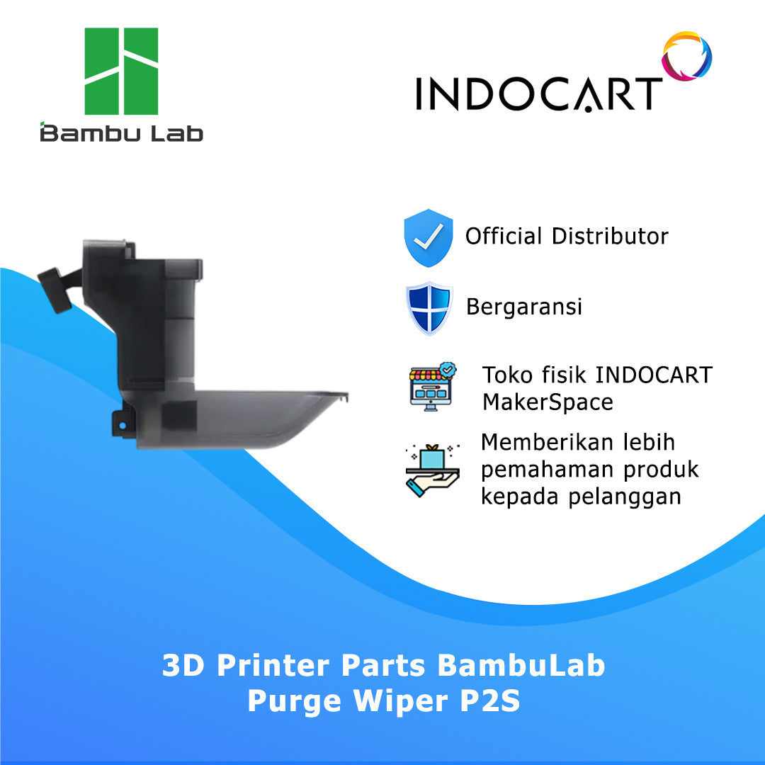 3D Printer Parts BambuLab Purge Wiper BambuLab P2S