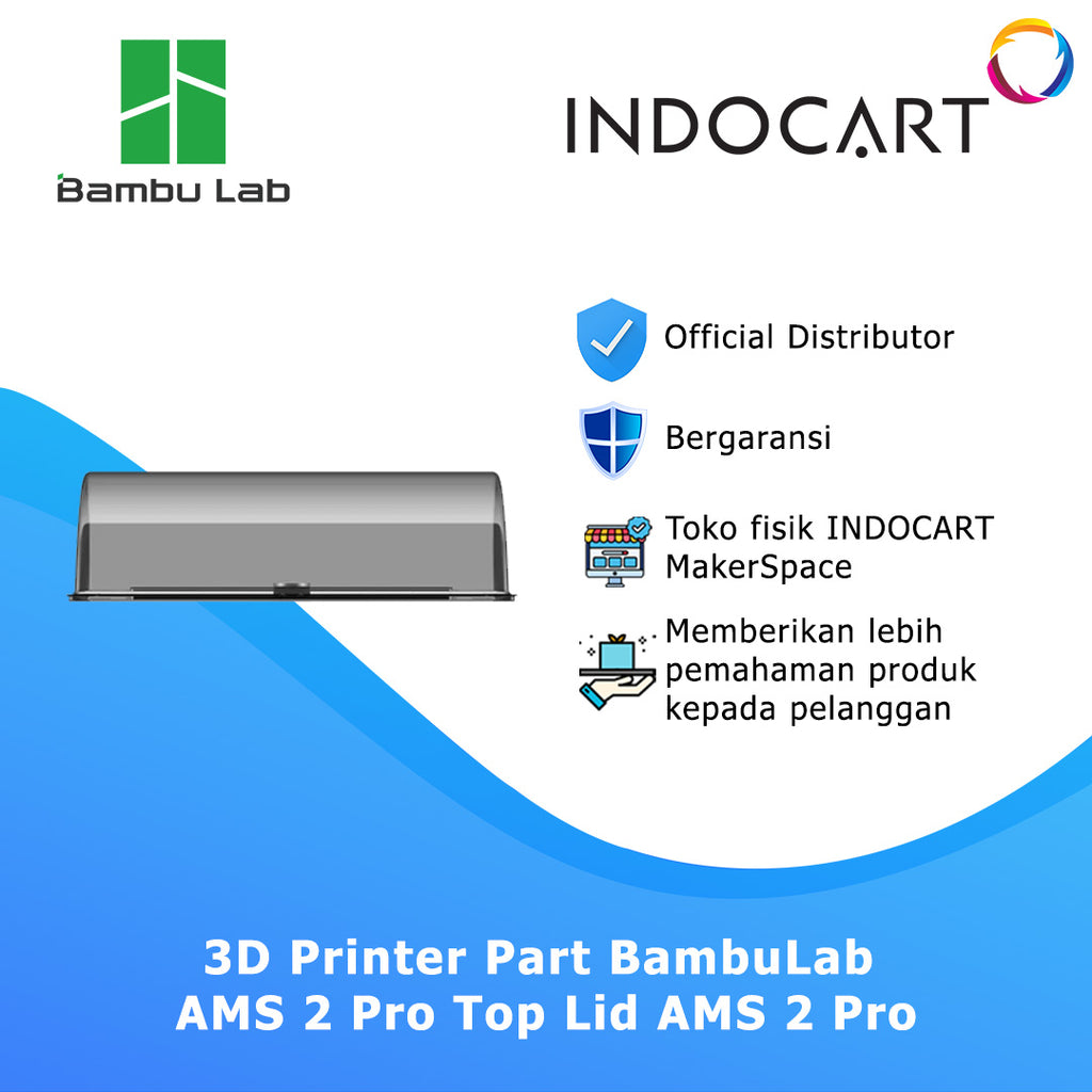 3D Printer Parts BambuLab AMS 2 Pro Top Lid