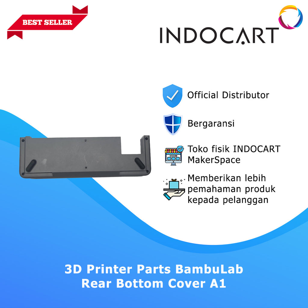 3D Printer Parts BambuLab Rear Bottom Cover BambuLab A1 Exclusive