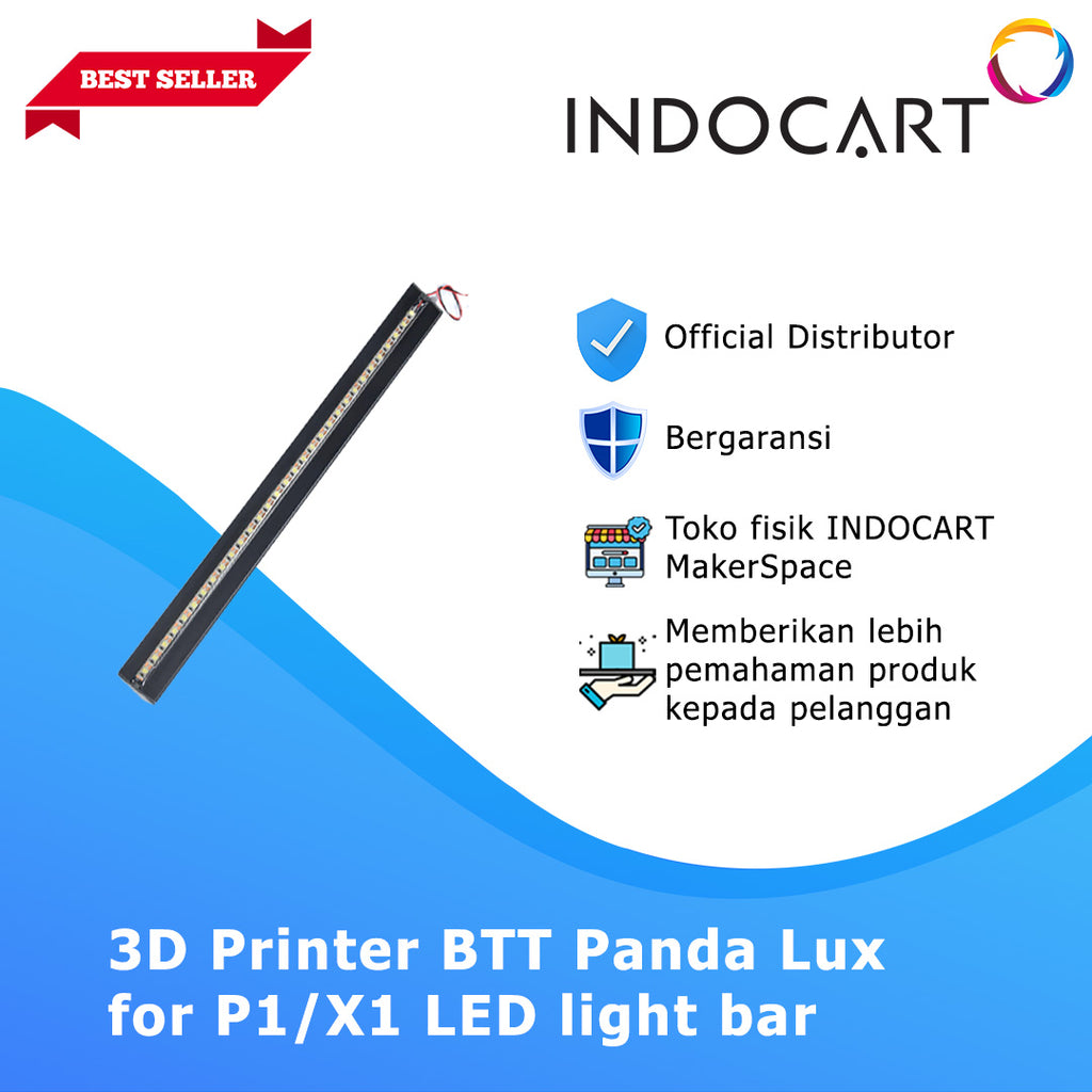 3D Printer Parts BigTreeTech Panda Lux LED Light Bar BambuLab P1/X1 Series