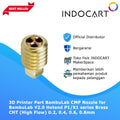 3D Printer Parts BambuLab Compatible Brass CHT High Flow Nozzle V2.0 Hotend BambuLab P1/X1 Series