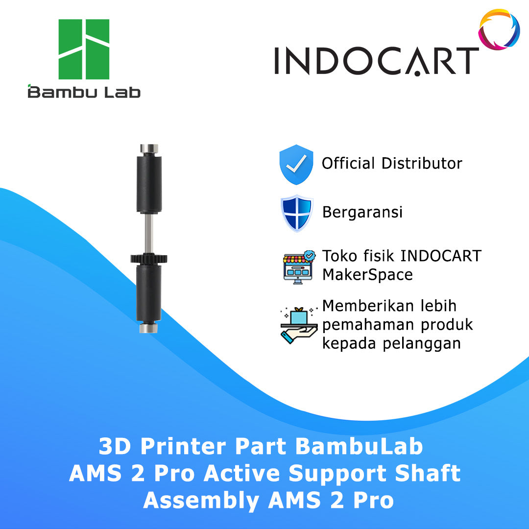 3D Printer Parts BambuLab AMS 2 Pro Active Support Shaft Assembly