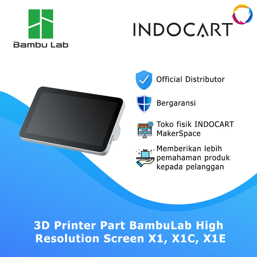 3D Printer Parts BambuLab High Resolution Screen BambuLab X1, X1C, X1E