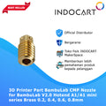 3D Printer Parts BambuLab Compatible Brass Nozzle V2.0 Hotend BambuLab A1 Series