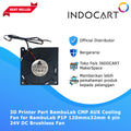 3D Printer Parts BambuLab Compatible AUX Cooling Fan for BambuLab P1P-120mmx32mm 4 Pin-24V DC Brushless Fan