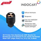 3D Printer Parts BambuLab Compatible Hardened Steel CHT High Flow Nozzle V2.0 Hotend BambuLab P1/X1 Series