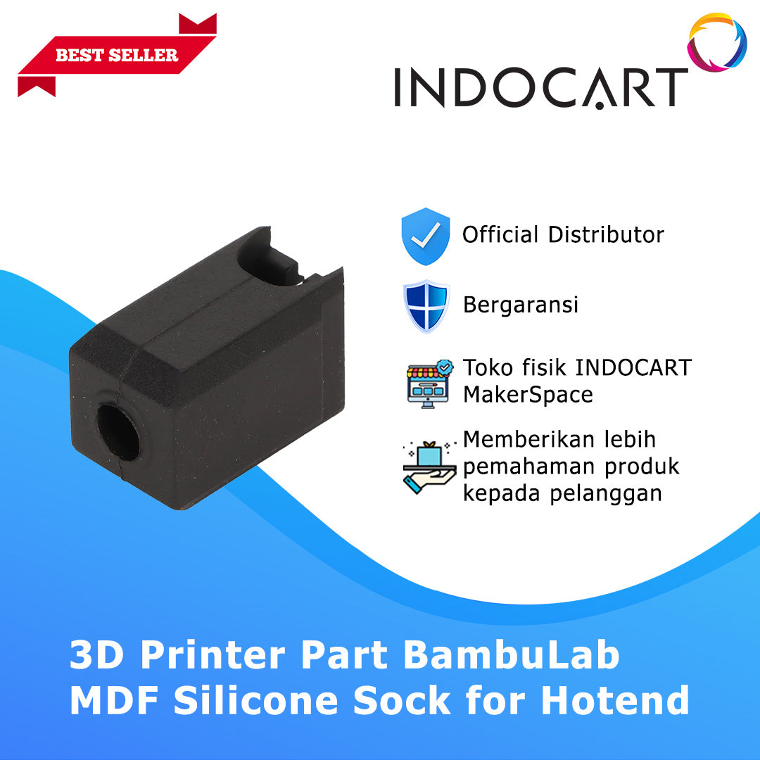 3D Printer Parts BambuLab MDF Silicone Sock Hotend