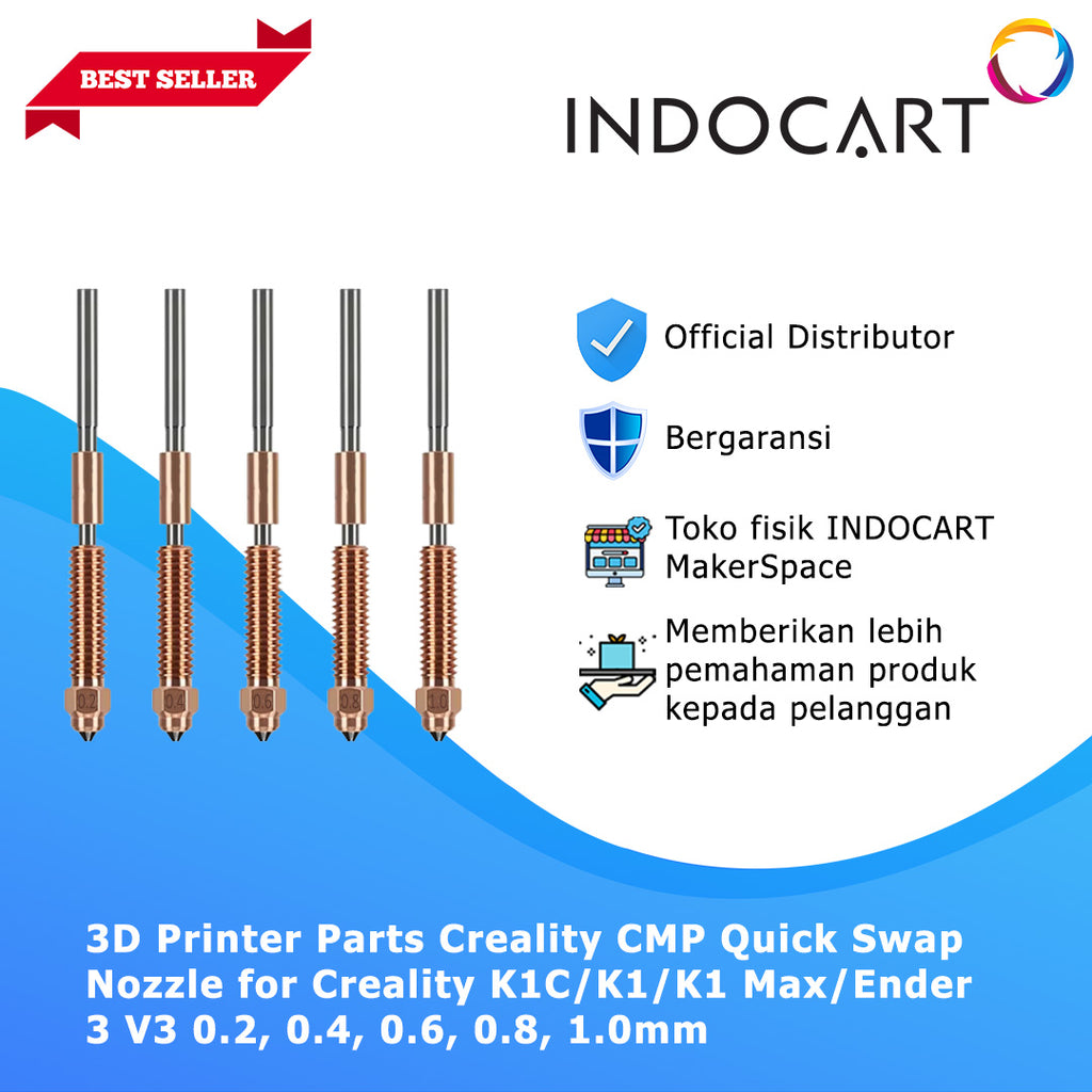 3D Printer Parts Creality Compatible Quick Swap Nozzle Creality K1C/K1/K1 Max/Ender-3 V3