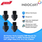 3D Printer Parts Creality Compatible Hardened Steel CHT High Flow Nozzle MK8 Creality Ender 3