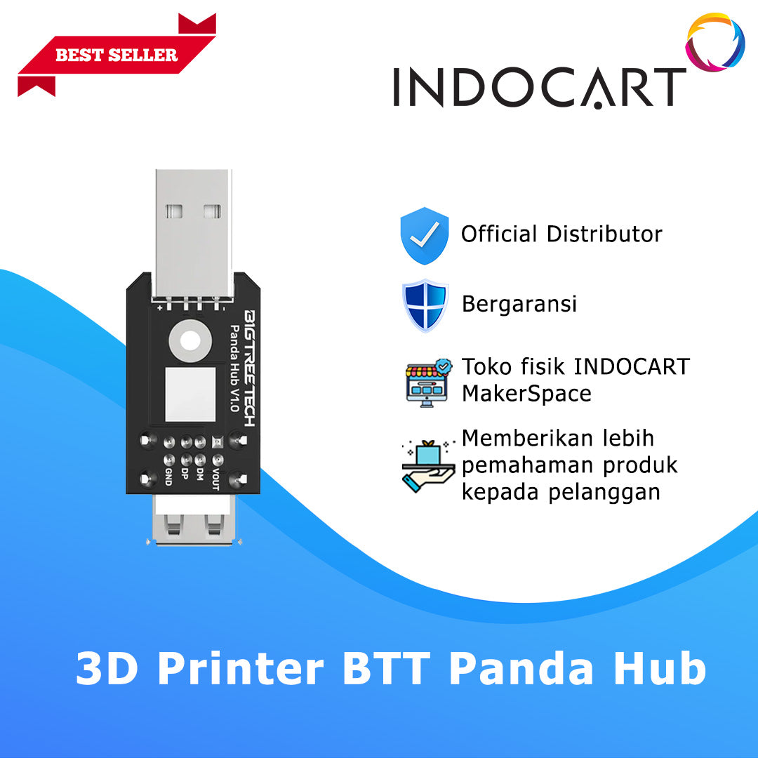 3D Printer Parts BigTreeTech Dual USB Port Panda Hub Expander BambuLab P1 Series